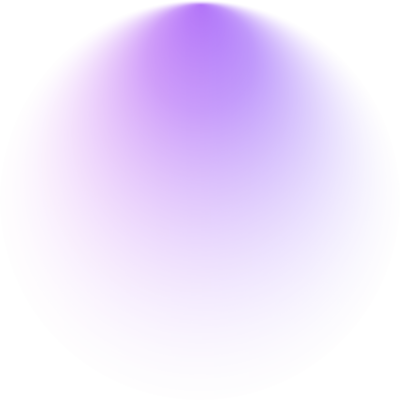 Purple Gradient to Transparent